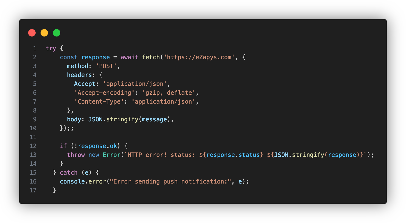 ezapys code
